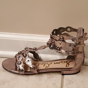Sam Edelman  Metallic Gladiator sandals size 7